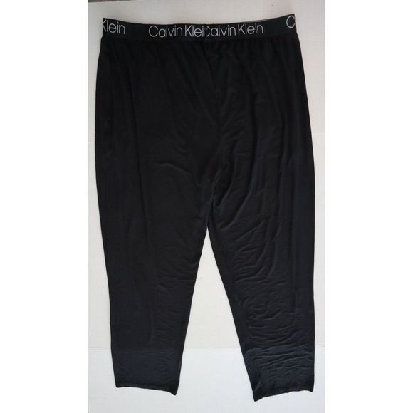 Calvin Klein NM1662001 Men's Sz L Black Ultra-Soft Modal Lounge Pants - Picture 2 of 5